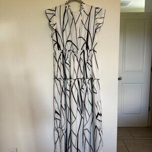 abstract summer dress